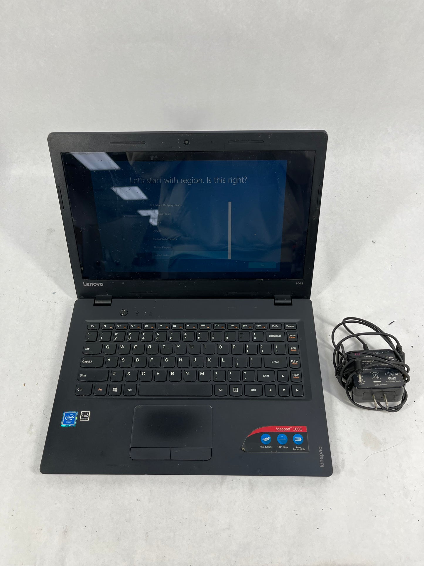 Lenovo IdeaPad 100s 11.6" Celeron N3060 1.6GHz 2GB RAM 32GB SSD