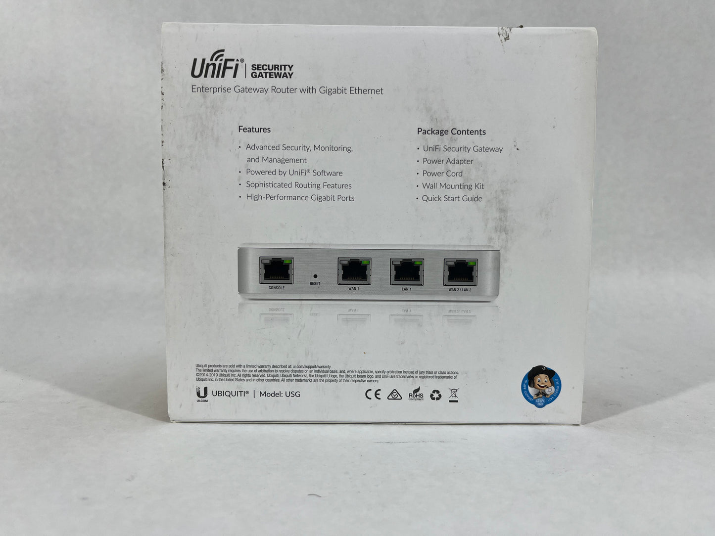 Unifi Security Gateway Enterprise Gateway Router with Gigabit Ethernet USG