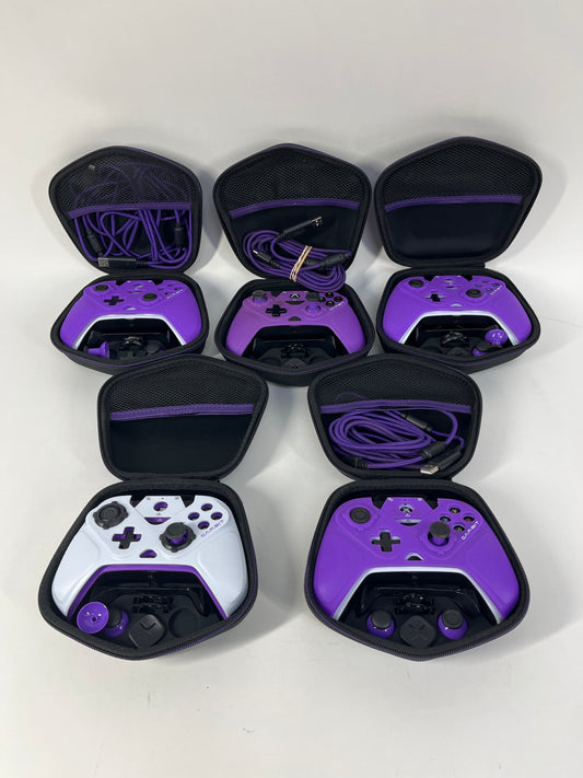 Lot of 5 Broken Victrix Gambit Dual Core Tournament Controller Xbox Series X|S