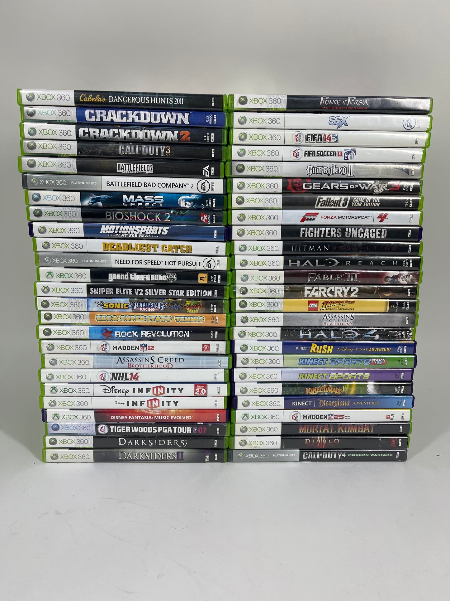 Lot of 50 Xbox 360 Games | Tested | Resellers | Wholesale Pricing | #21