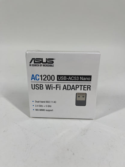 New ASUS USB-AC53 Nano USB Wi-Fi Adapter AC1200