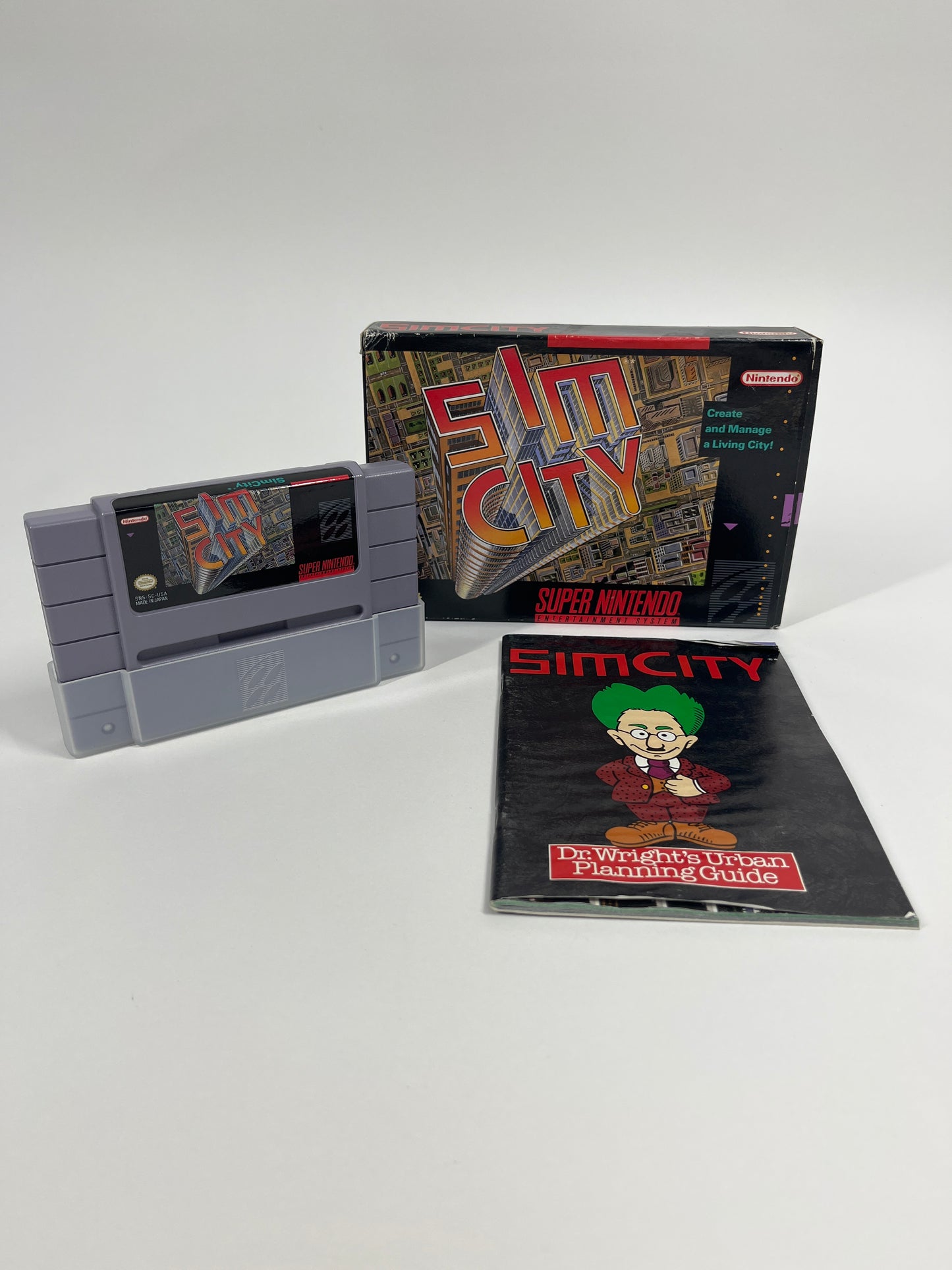 SimCity [Player's Choice] (Super Nintendo SNES, 1995)