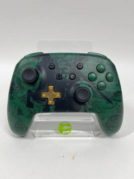 Power A Zelda Controller Wireless Controller Green/Black Working