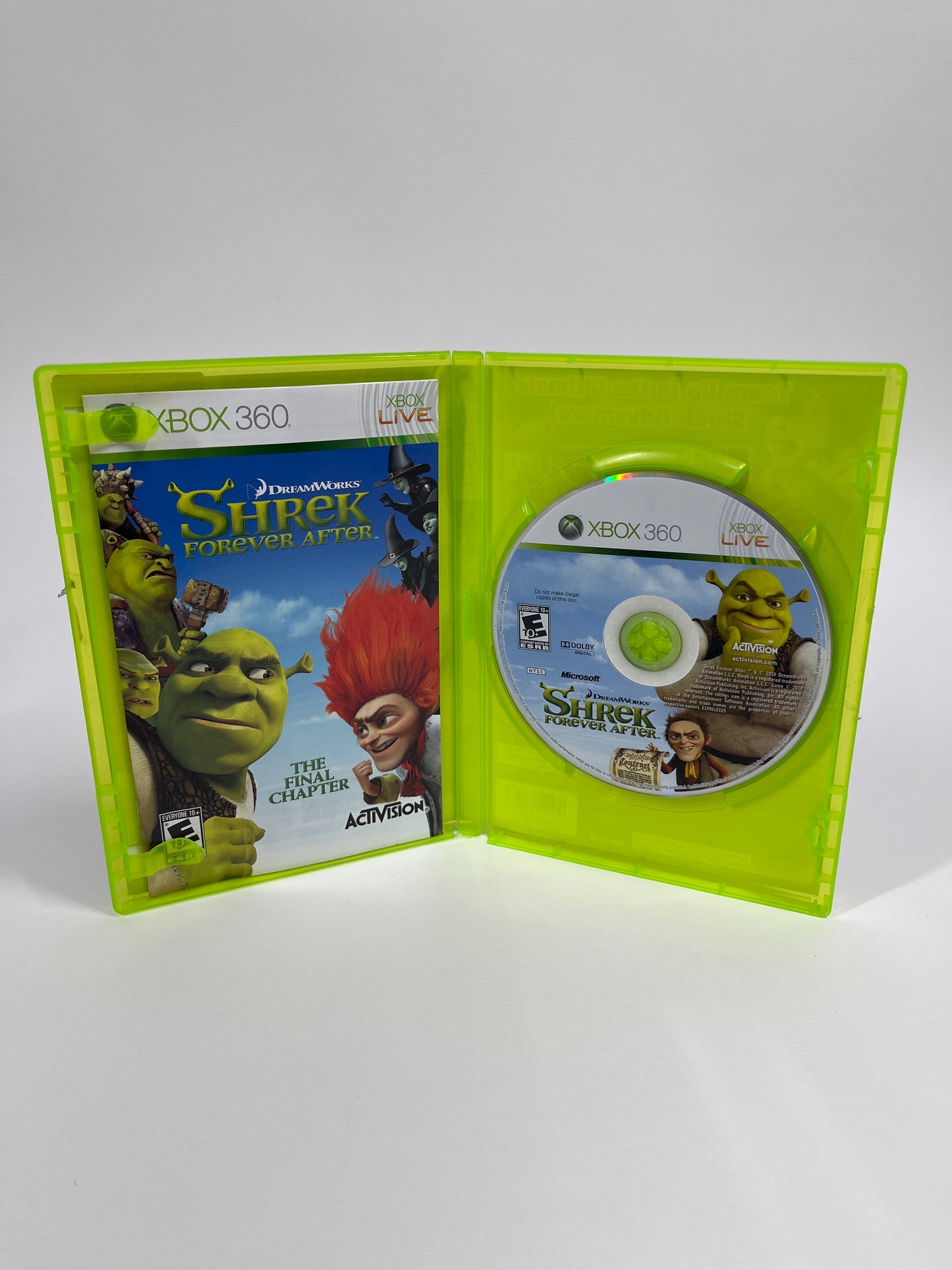 Shrek Forever After (Microsoft Xbox 360, 2010) CIB