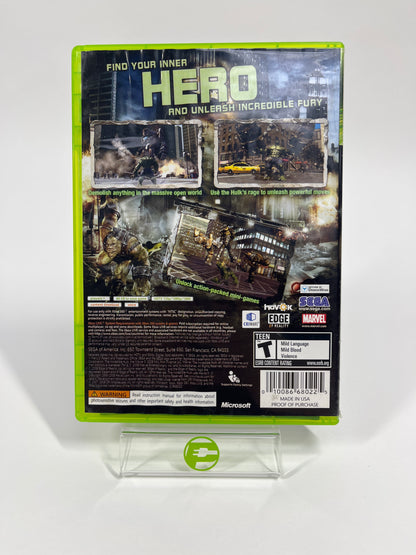 The Incredible Hulk (Microsoft Xbox 360, 2008) CIB