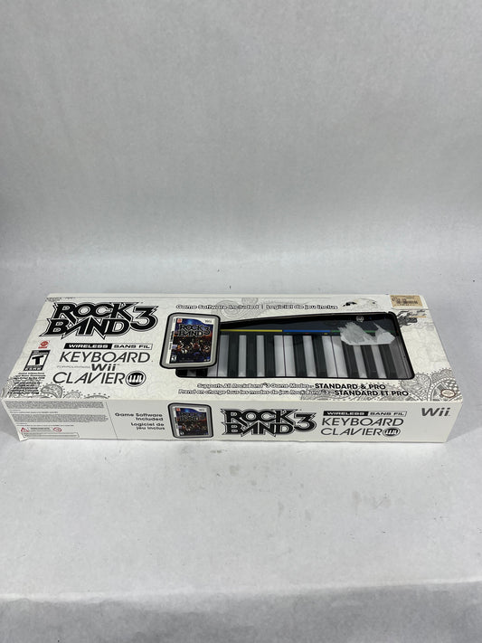 New Nintendo Rock Band 3 Clavier/Keyboard White RVL P SZBE