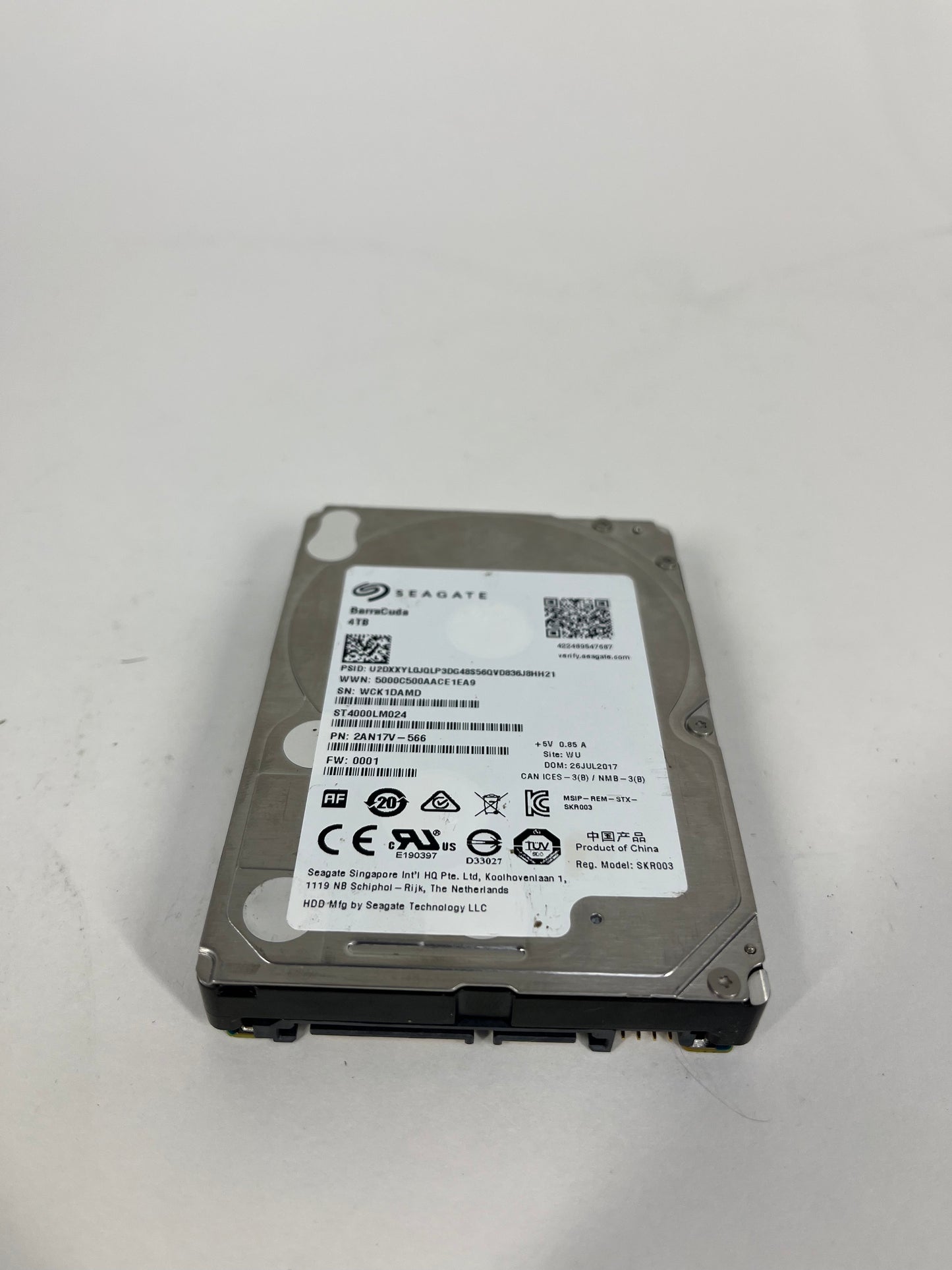 Seagate 2.5" Barracuda 4TB SATA HDD 2AN17V-566