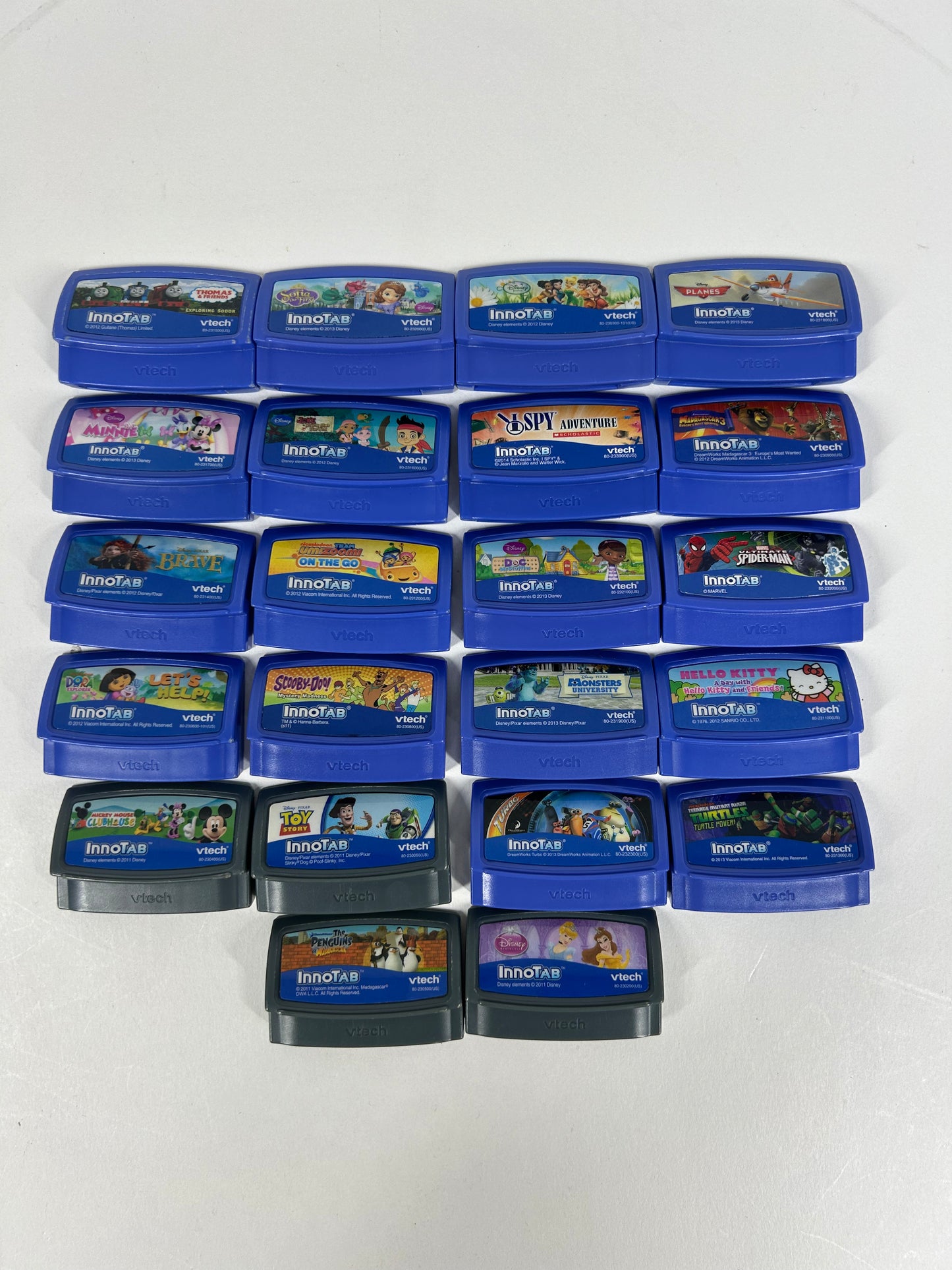 Lot of 22 vTech Innotab Games Cartridges