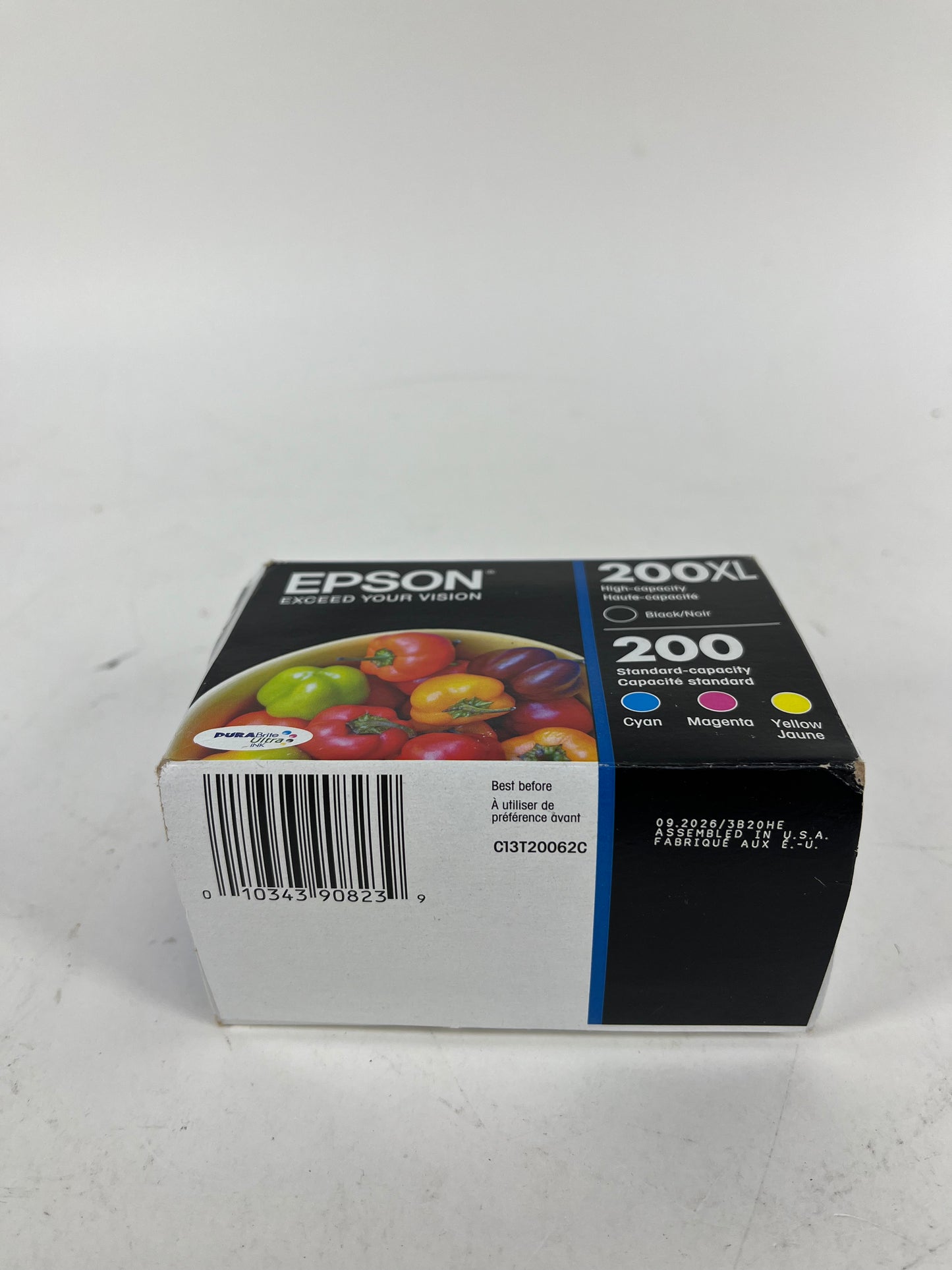 New Epson 200XL Black Ink Cartridge