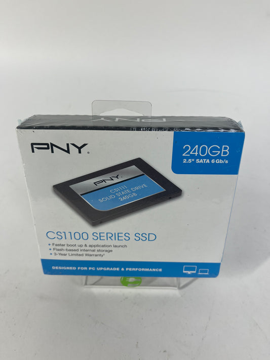 New PNY Portable CS1000 240GB External SSD SSD7C21111-240RB