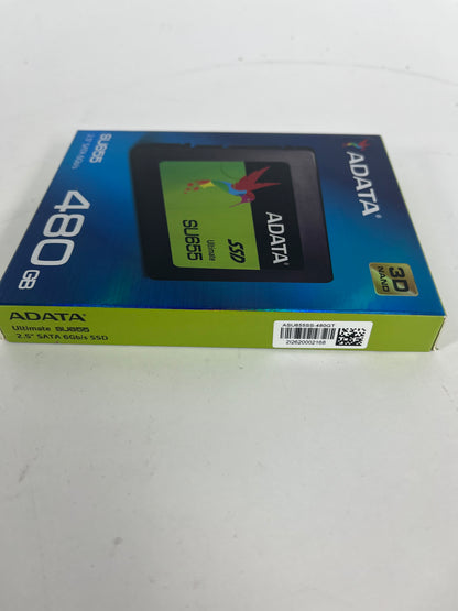 New ADATA Portable SU655 480GB External SSD ASU655SS-480GT-C