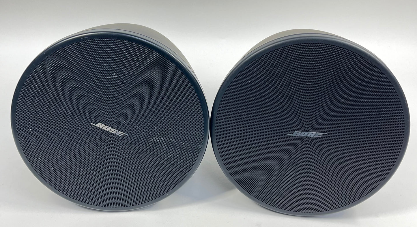 Pair of Bose DesignMax Loudspeaker DM5P Black Commercial Pendant Mount Speaker