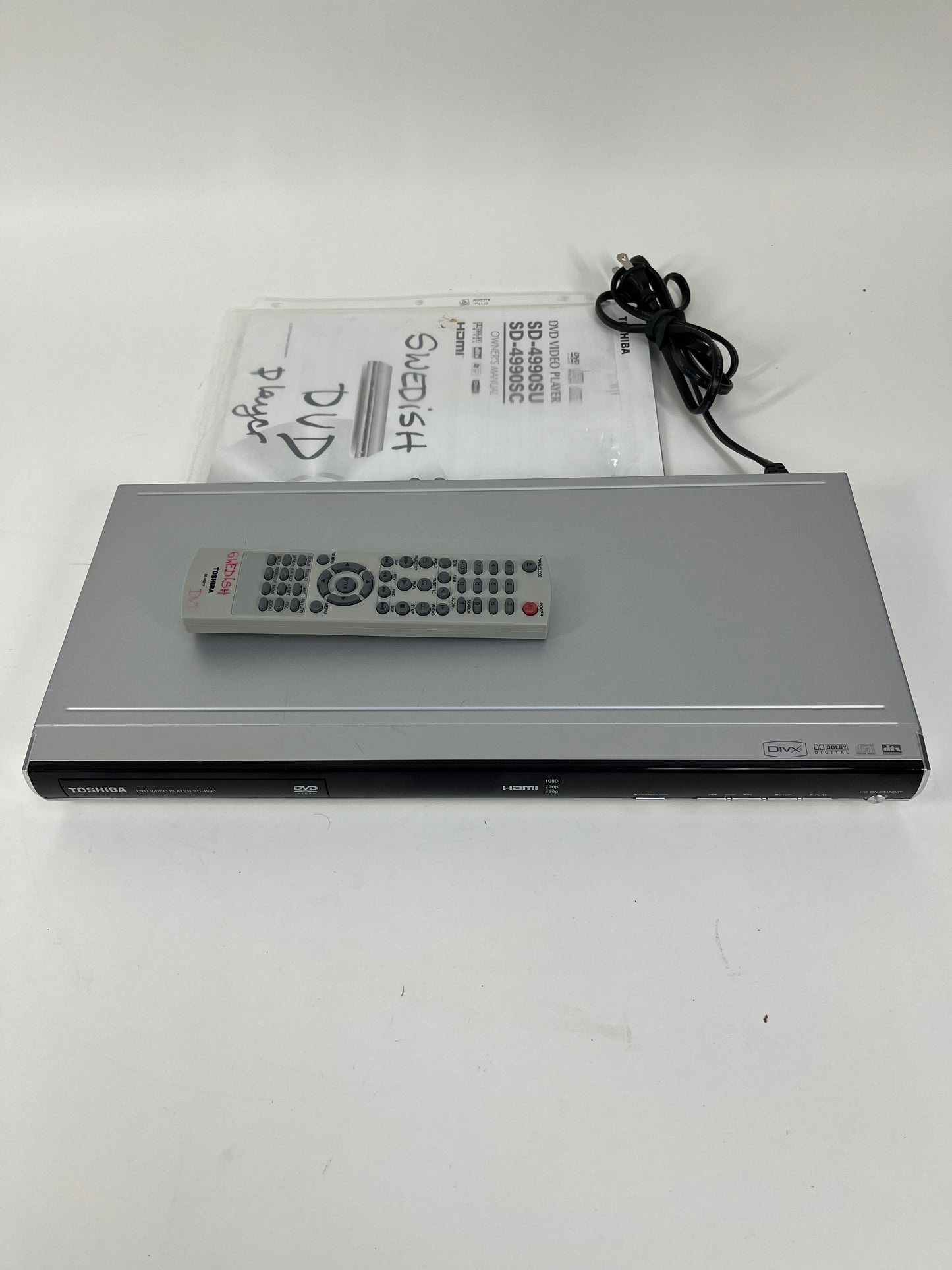 Toshiba DVD Video Player SD-4990SU