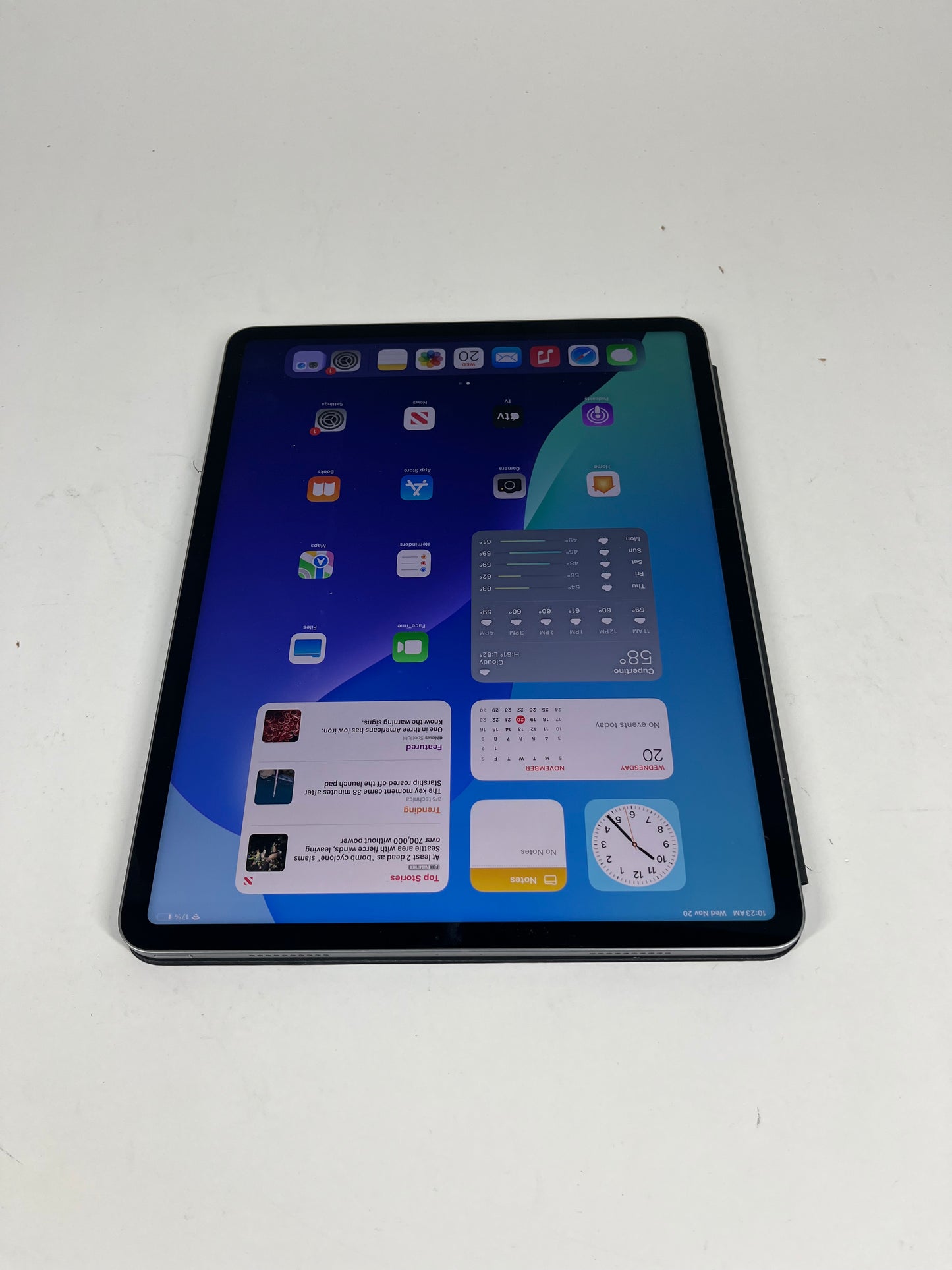 WiFi Only Apple iPad Pro 12.9" 6th Gen 128GB 18.0 Space Gray MNXP3LL/A