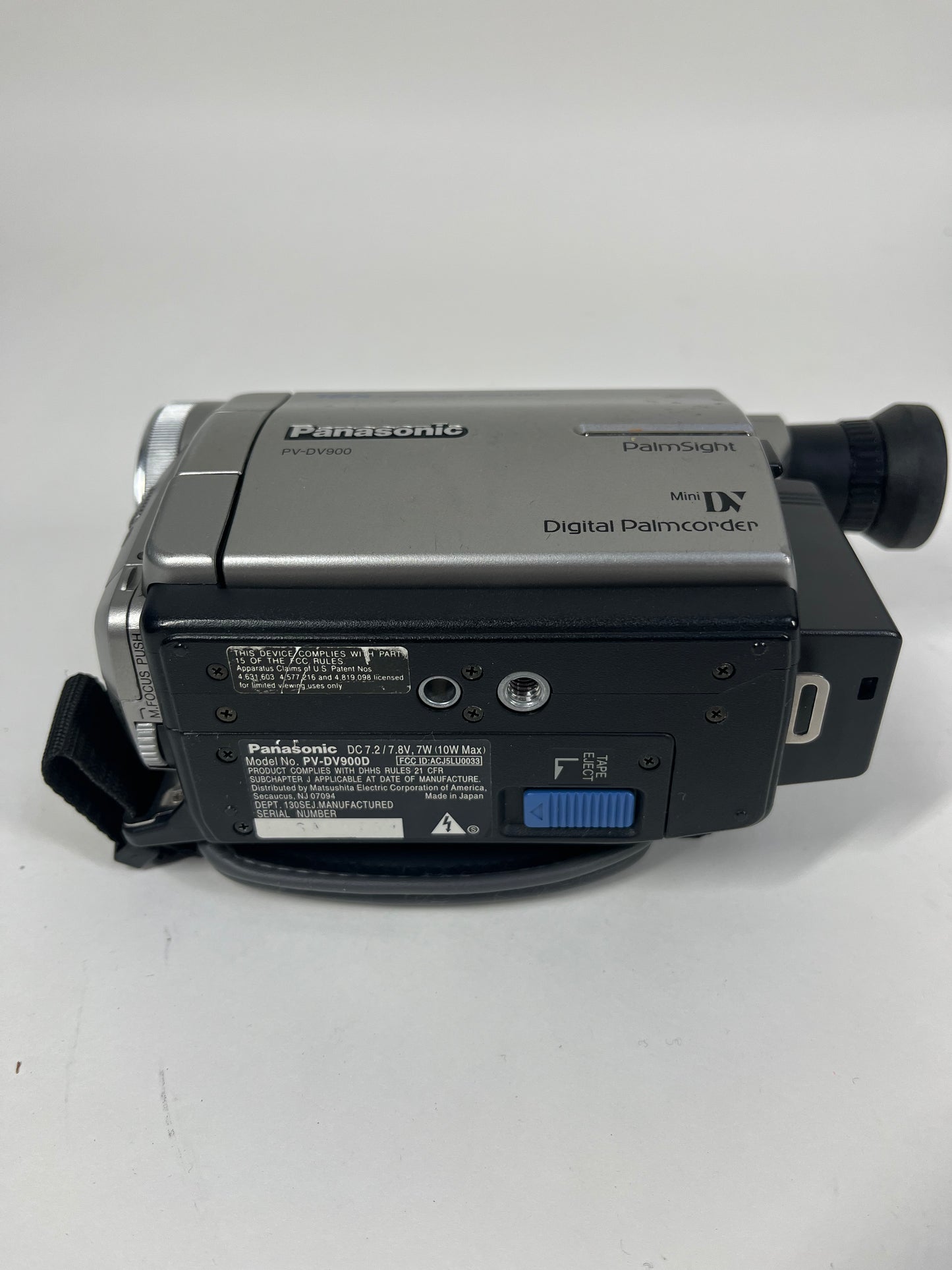 Panasonic Digital Camcorder Digital Video Camcorder PV-DV900D