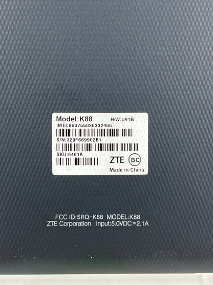ATT ZTE K88 16GB Black u91B