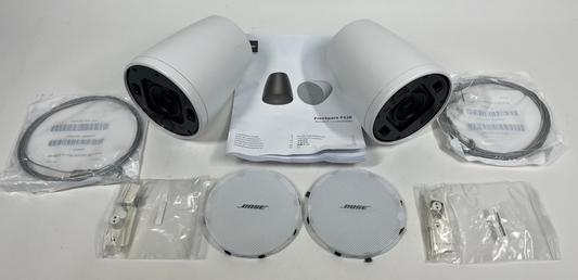 Pair of New Bose 20W FreeSpace FS2P Pendant-mount Speaker White