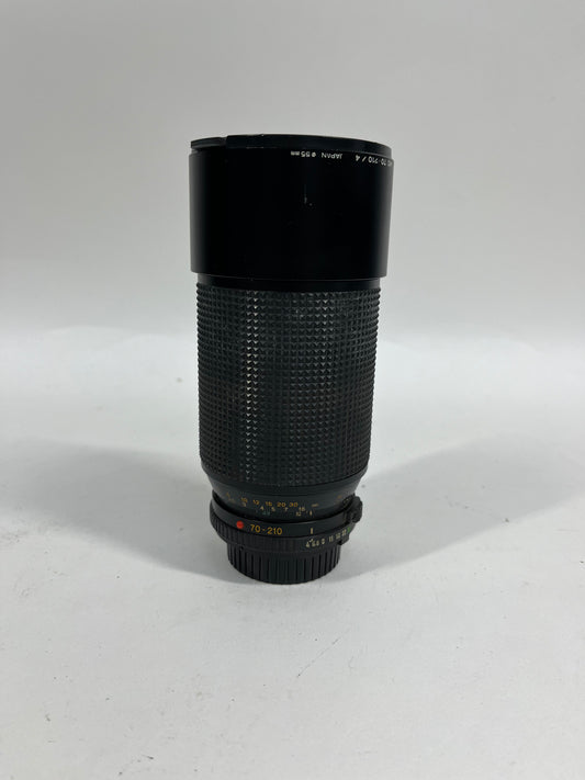 Minolta MD Zoom Lens 70-210mm f/4 For Minolta MD