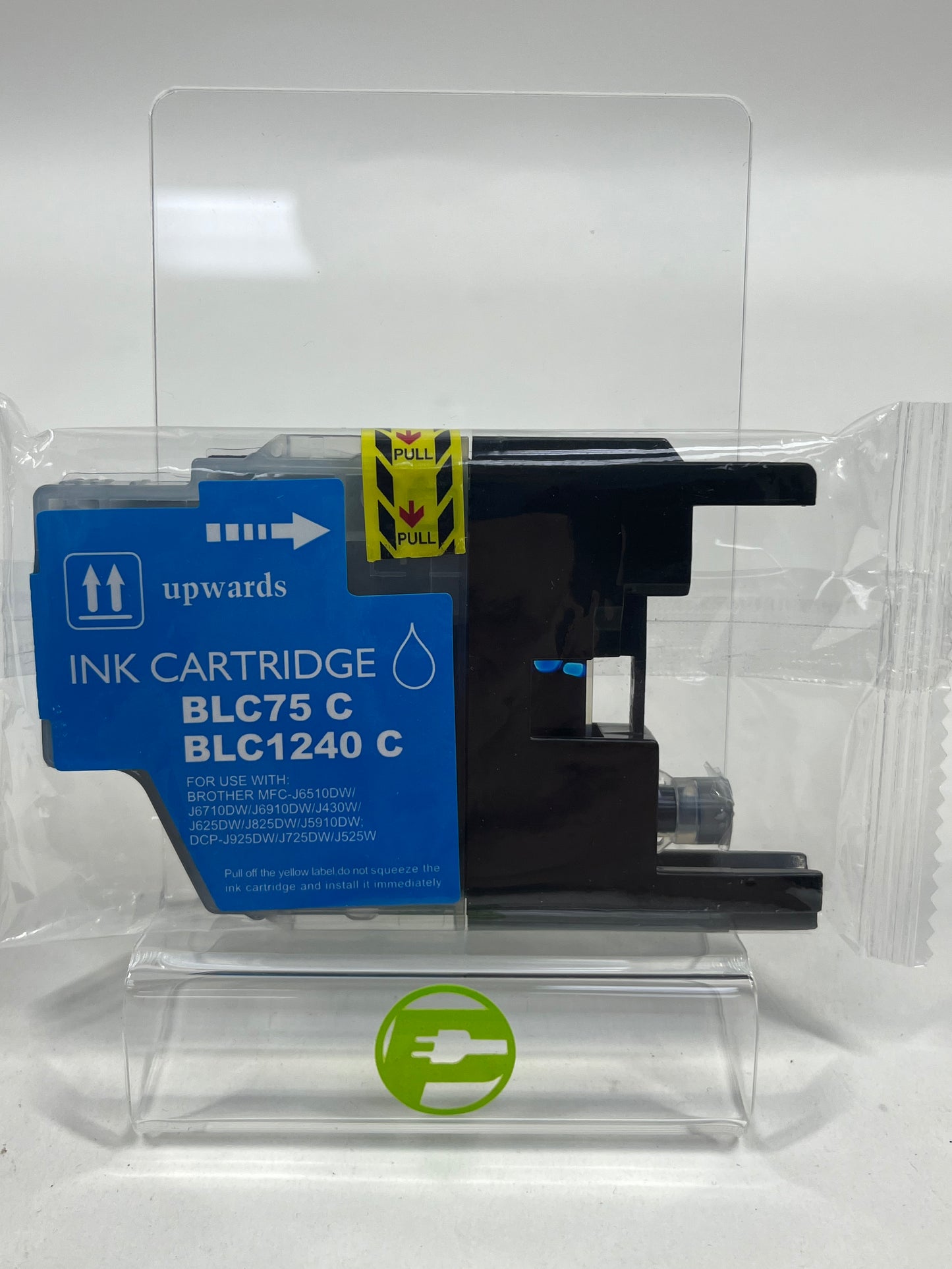 New Upwards Cyan Ink Cartridge BLC75 C; BLC1240 C for Brother Printers read below