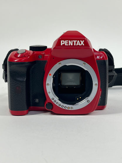 Pentax Red K-r 12.4 MP Digital SLR DSLR Camera 32342 Shutter Count body only