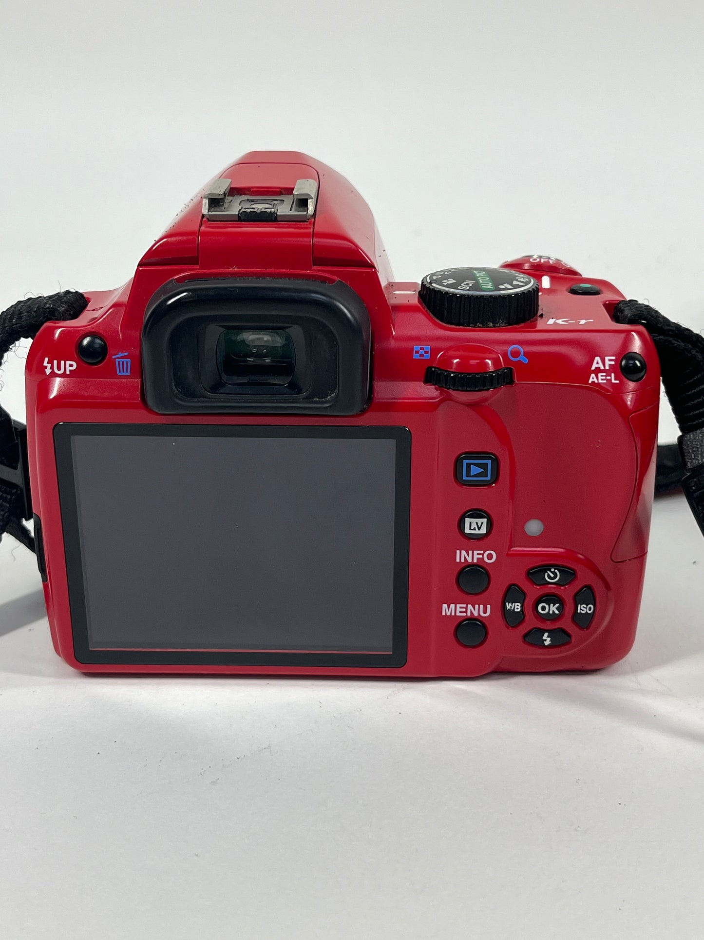 Pentax Red K-r 12.4 MP Digital SLR DSLR Camera 32342 Shutter Count body only