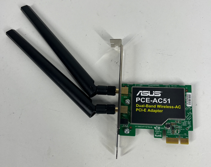 Asus Dual-Band AC PCI-E  Wireless Networking Adapter for PC PCE-AC51