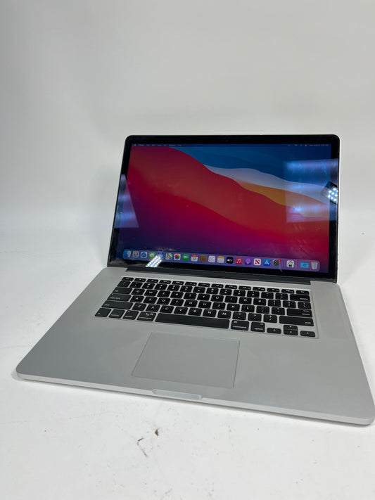 Broken 2014 Apple MacBook Pro 15" i7 2.5GHz 16GB RAM 512GB SSD A1398 Bad Battery