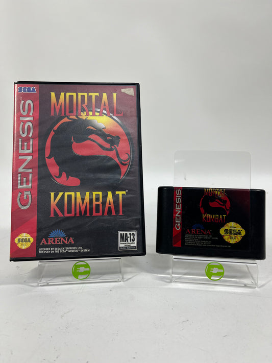 Mortal Kombat (Sega Genesis, 1993) with Original Box