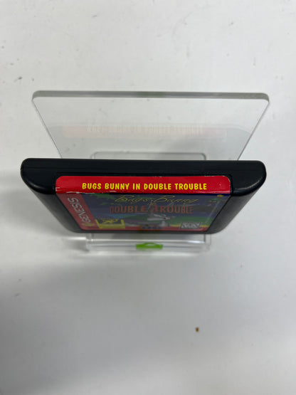 Bugs Bunny Double Trouble (Sega Genesis, 1996) Complete with Box and Manual