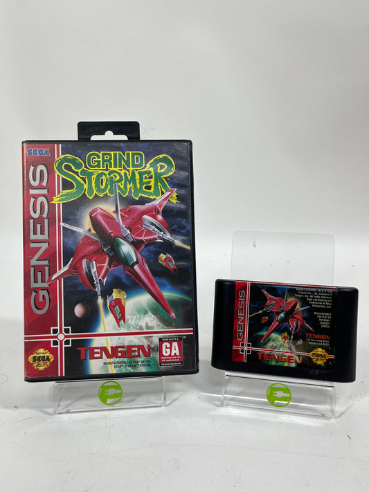 Grind Stormer (Sega Genesis, 1993) With Box and Cartridge