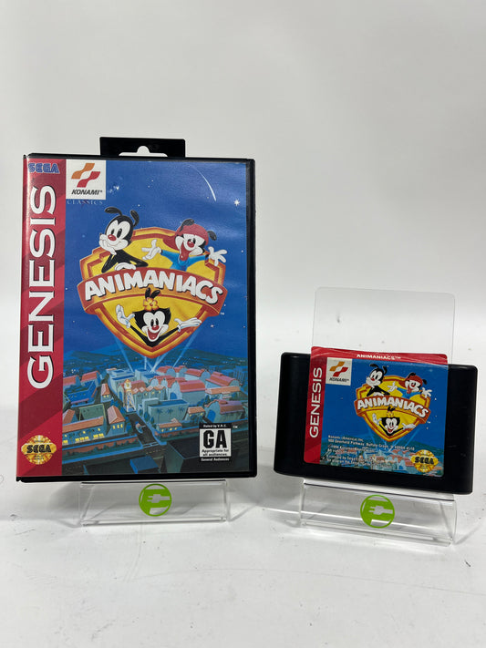 Animaniacs (Sega Genesis, 1994) with Original Box