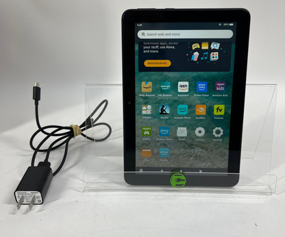 WiFi Only Amazon Kindle Fire HD 8 10th Gen 32 GB Black K72LL4