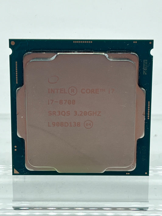 Intel Core i7-8700 3.20GHz 6 Core SR3QS 12 Thread LGA1151