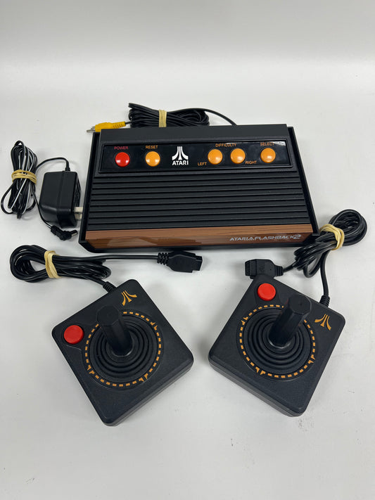 Atari Flashback 2 Console System with Two Working Controllers