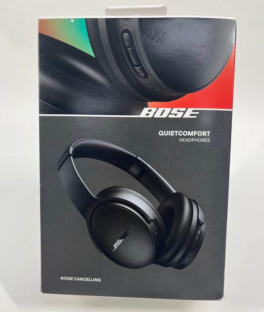 New Bose QuietComfort Over-Ear Wireless Bluetooth Headphones Black 884367-0100