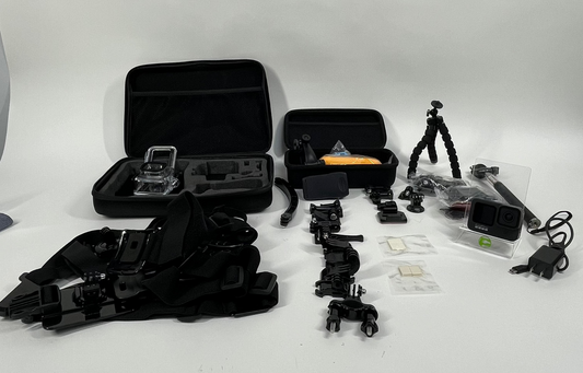 GoPro Hero9 Black 20MP Action Camera CHDHX-901 Bundle with Accessories