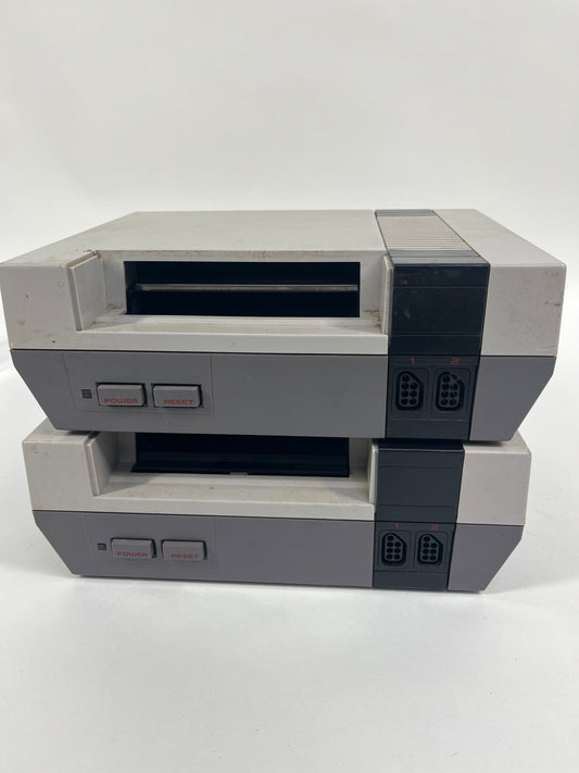 Broken Nintendo Entertainment System NES Video Game Console Only NES-001 - Lot of 2