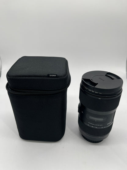 Sigma 18-35mm F1.8 DC 18-35mm f/1.8 Lens for Canon EF Mount