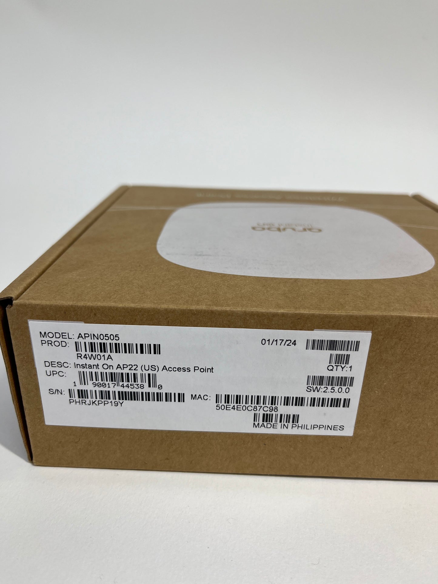 New Aruba InstantOn Wireless Access Point APIN0505