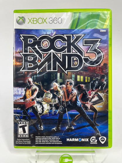 Rock Band 3 (Microsoft Xbox 360, 2010)