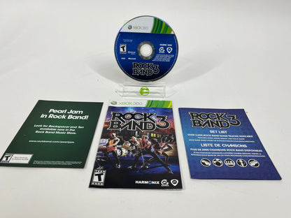 Rock Band 3 (Microsoft Xbox 360, 2010)