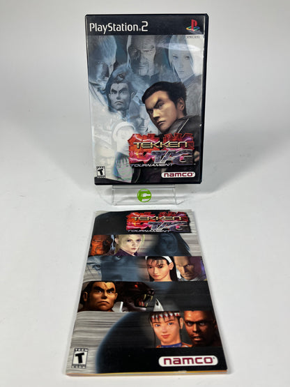 Tekken Tag Tournament (Sony PlayStation 2 PS2, 2000) CIB W/Reg Card Tested